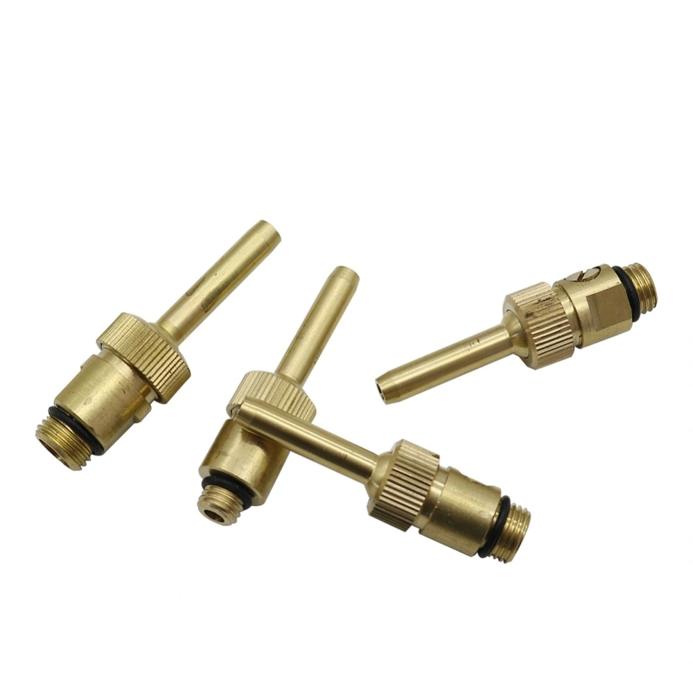 Adjustable Brass Water Curtain Waterline with Valve Fountain Nozzle 1/4