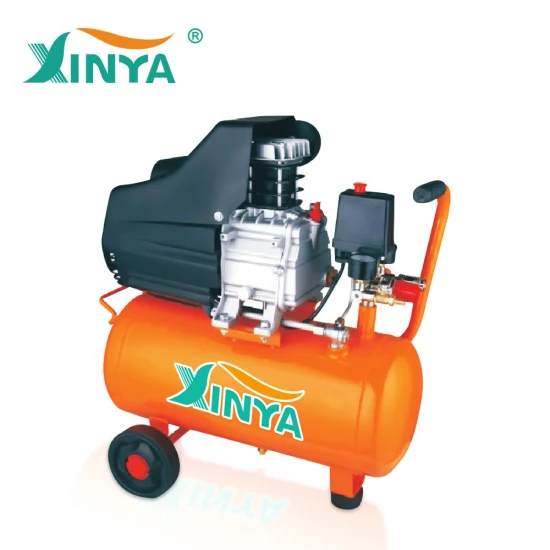 Compressore d'aria elettrico portatile a trasmissione diretta Xinya 1.5HP 2.0HP 20L 24L 50L Bm 42mm 47mm 48mm più economico